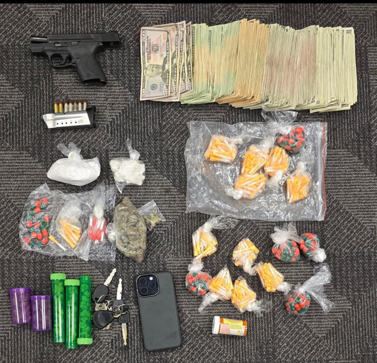 Baltimore police seize guns, drugs in citywide crackdown on violence