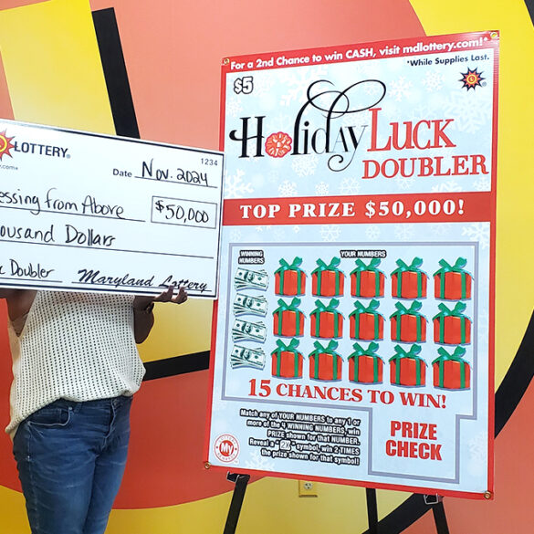 Germantown woman’s $50k holiday miracle on scratch-off ticket - photo licensed by shore news network.