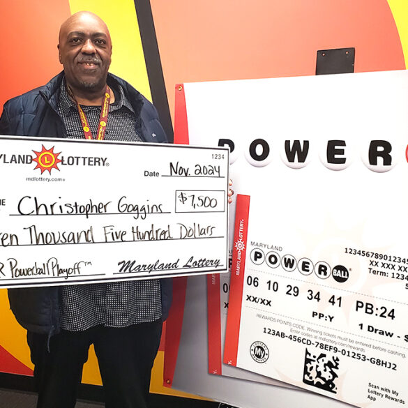Greenbelt resident’s nascar powerball ride ends with big payout - photo licensed by shore news network.