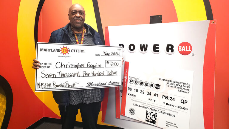Greenbelt resident’s nascar powerball ride ends with big payout - photo licensed by shore news network.