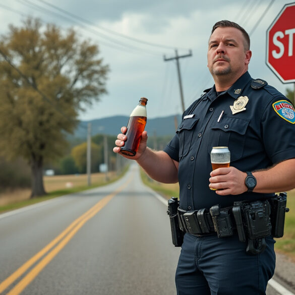Georgia deputy arrested for dui after attempting to direct imaginary traffic at empty school - photo licensed by shore news network.