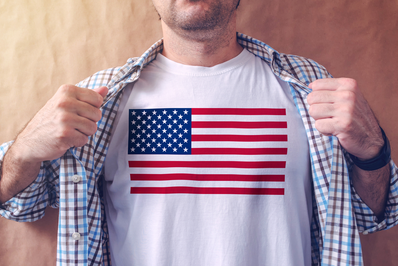 Watch: Pennsylvania Poll Worker Tries to Block Man With American Flag Shirt From Voting