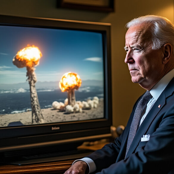 Did joe biden just start world war iii? World on edge over u. S. Sanctioned escalation against russian targets - photo licensed by shore news network.
