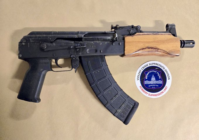 D.C. police seize firearm and ammo in K Street raid