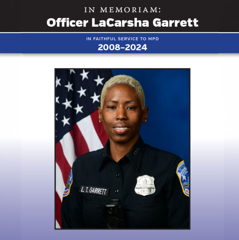 DC police officer dies after 16 years of service with the force