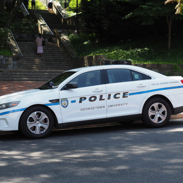 Georgetown law allegedly denies pregnant student exam accommodation, sparking backlash - photo licensed by shore news network.