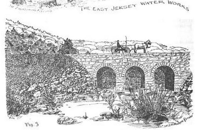 Drained Reservoir in New Jersey Reveals 130 Year Old Sunken Ghost Bridge