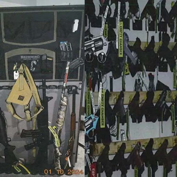 Illegal immigrant claims state issued driver's license gave him right to build arsenal of 170 illegal guns - photo licensed by shore news network.