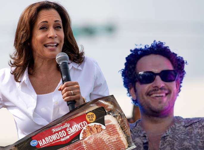 Kamala Harris Tries to Convince Mulsim Podcaster That Bacon is a Spice in Bizarre Exchange