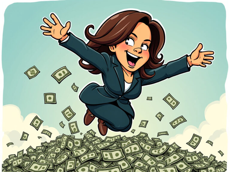 Was kamala harris' billion dollar 2024 campaign the biggest money laundering swindle in american history? - photo licensed by shore news network.