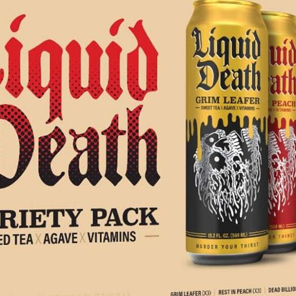 Liquid death: a great tea or better marketing gimmick? - photo licensed by shore news network.