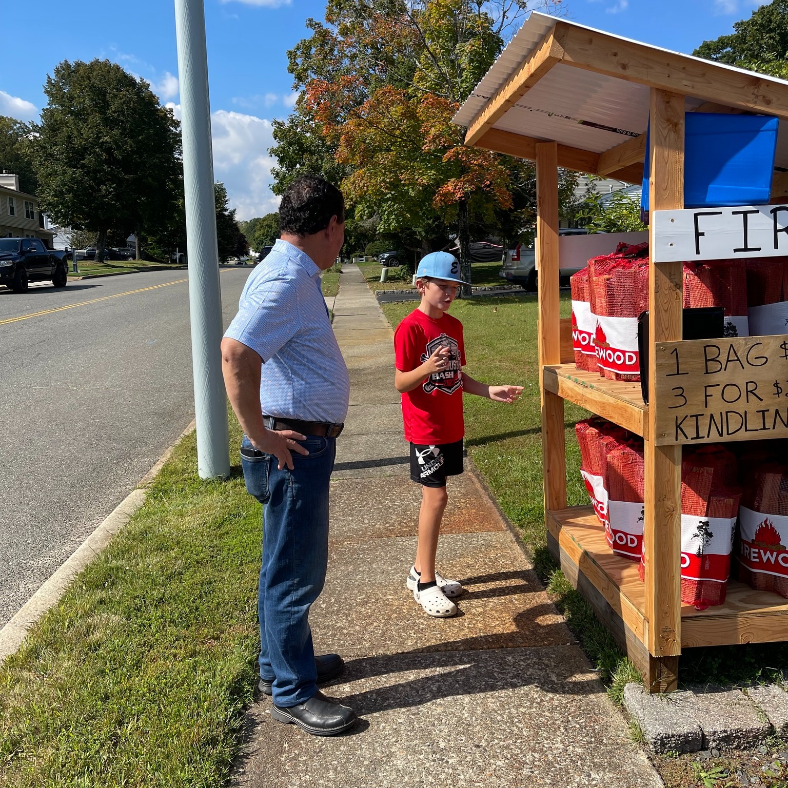 Ocean County boy, 11, builds budding firewood business
