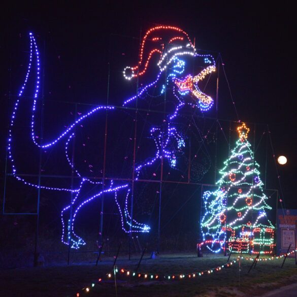 Magic of lights returns to pnc bank arts center with holiday drive-through spectacle - photo licensed by shore news network.