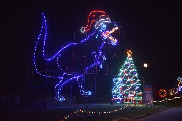 Magic of lights returns to pnc bank arts center with holiday drive-through spectacle - photo licensed by shore news network.