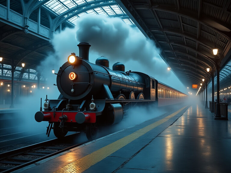 Newark's ghost train rumored to pass tonight at midnight - photo licensed by shore news network.