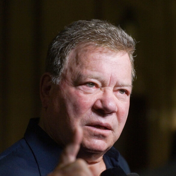 Canadian william shatner lost in space, doesn't get why kamala harris lost election - photo licensed by shore news network.