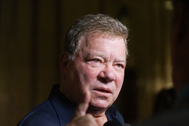 Canadian william shatner lost in space, doesn't get why kamala harris lost election - photo licensed by shore news network.