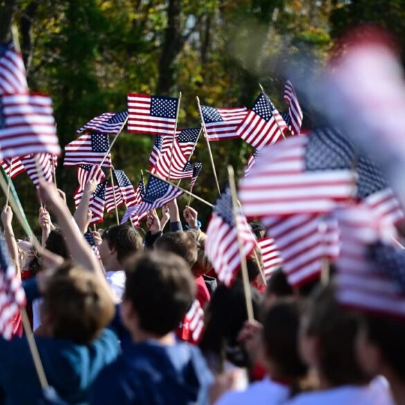 Wwii vets share stories with public as wall township honors america's veterans - photo licensed by shore news network.