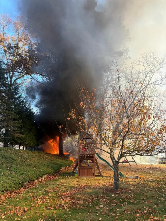 Brush Fire Reported in Bardonia, Officials Warn of Open Burn Ban
