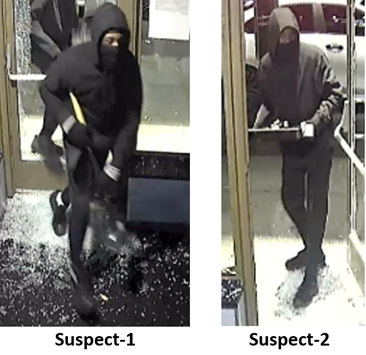 Smash and dash as Thieves hit two D.C. businesses in early-morning burglary spree