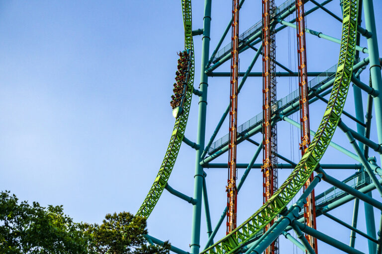 Kingda ka, world's fastest and tallest rollercoaster is shutting down tomorrow - photo licensed by shore news network.