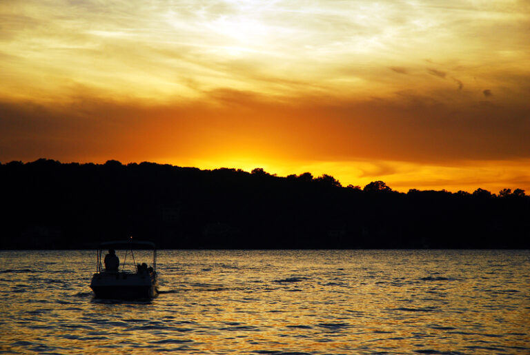 Does a giant loch ness type serpent lurk beneat new jersey's largest lake? - photo licensed by shore news network.