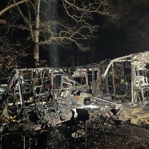 Fatal trailer fire under investigation in elkton - photo licensed by shore news network.