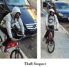 Theft suspect sought in newark