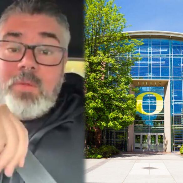 University of oregon administrator on leave after telling trump supporters to end their lives - photo licensed by shore news network.
