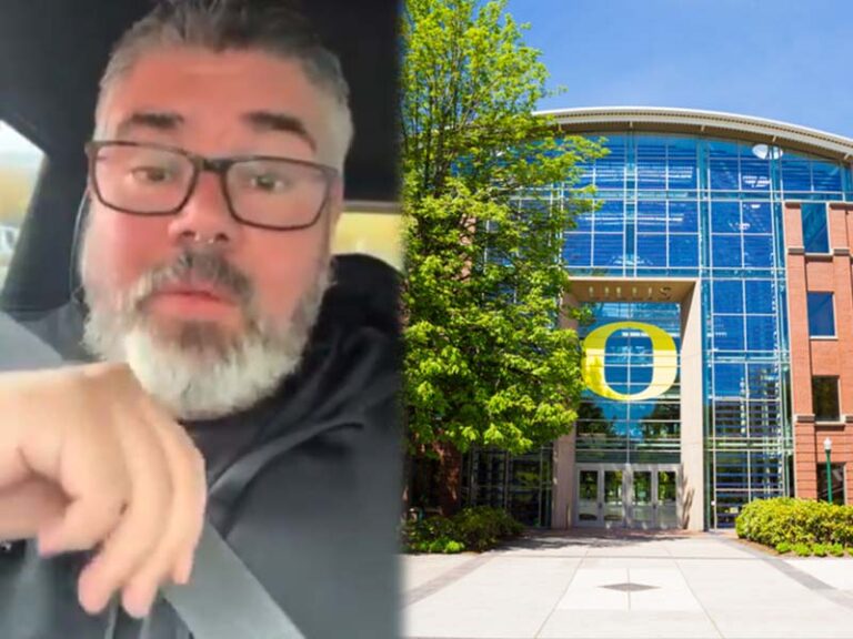 University of oregon administrator on leave after telling trump supporters to end their lives - photo licensed by shore news network.