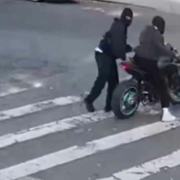 Suspects sought in multiple nyc motorcycle based robberies - photo licensed by shore news network.