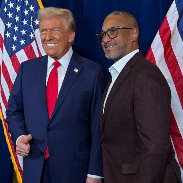 Son of "pride of puerto rico" roberto clemente endorses trump - photo licensed by shore news network.