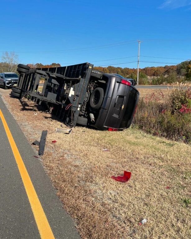Overturned Car Carrier Closes Ramp in Wall Township