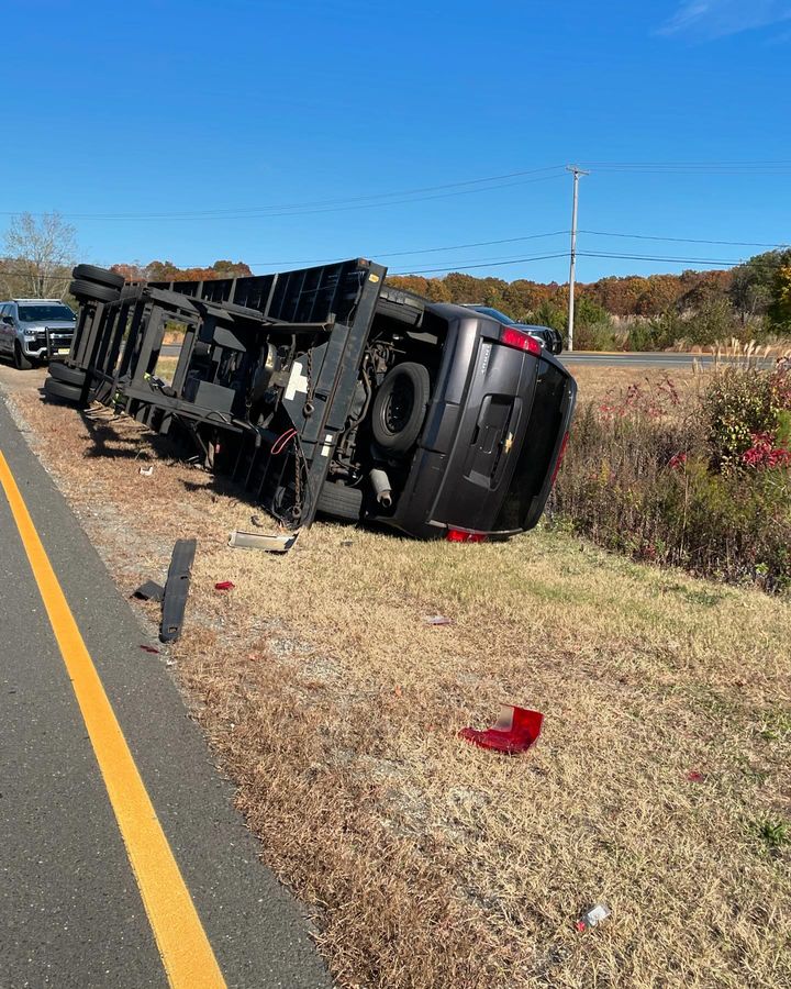 Overturned Car Carrier Closes Ramp in Wall Township