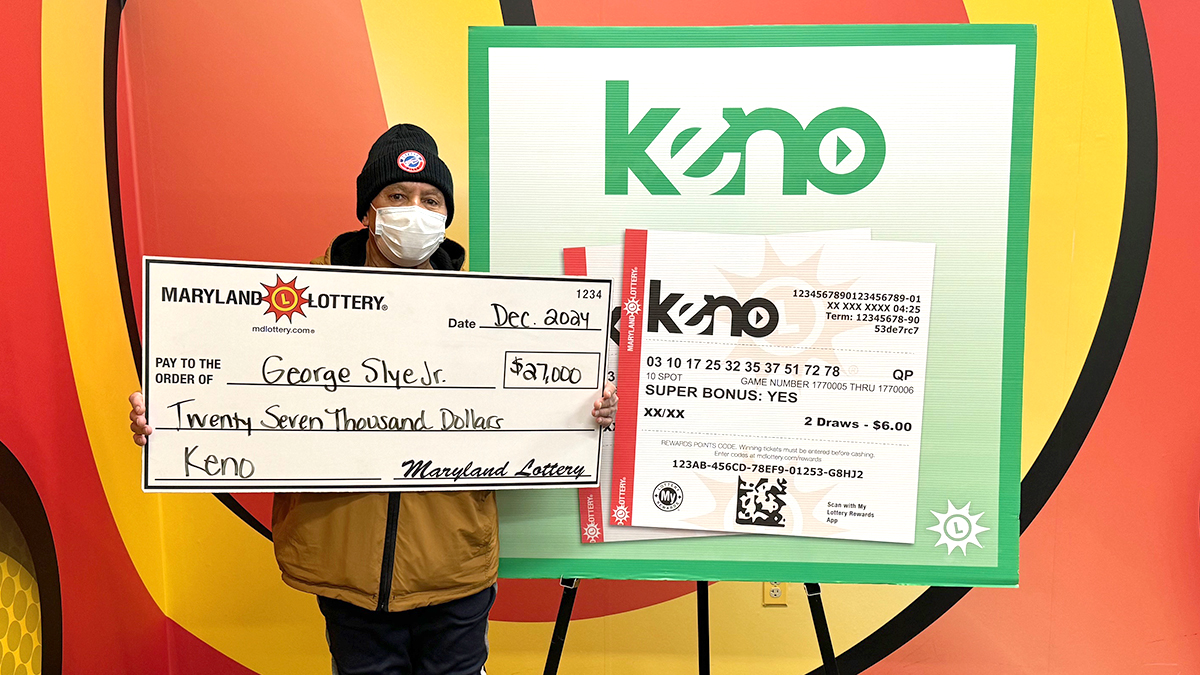 Holiday luck delivers $27K Keno win for D.C. lottery player