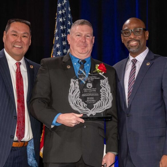 Barnegat officer honored as nj state pba executive board member of the year - photo licensed by shore news network.