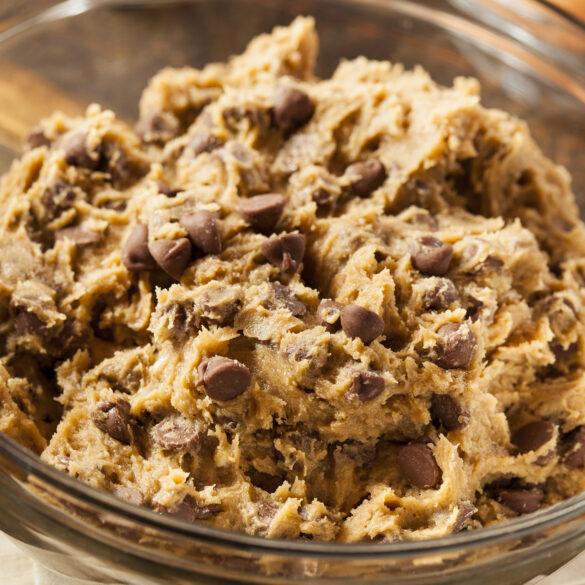 Has anybody actually fallen ill from salmonella from eating raw cookie dough? Tis the season... - photo licensed by shore news network.