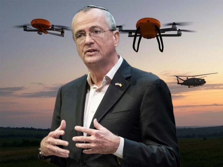 New jersey governor says "very sophisticated" mysterious drones of unknown origin pose no public threat - photo licensed by shore news network.
