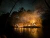 Brush fire in kings grant contained by fire crews
