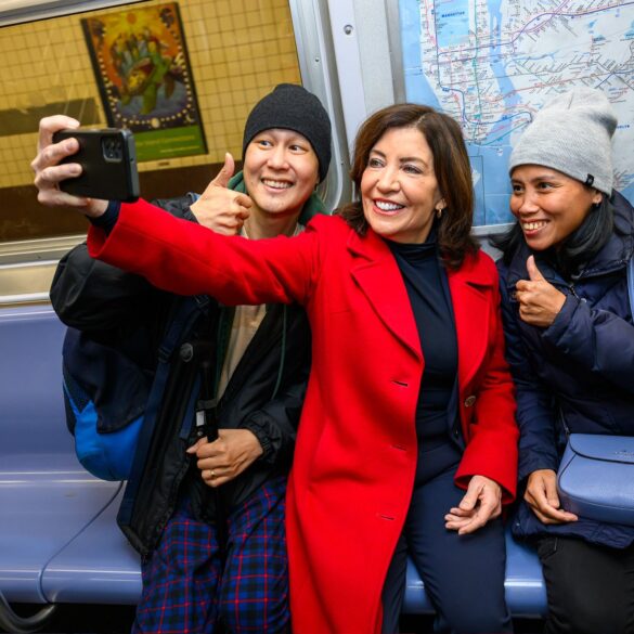 New york governor declares nyc transit hub as seven levels of hell, after saying subway is perfectly safe - photo licensed by shore news network.