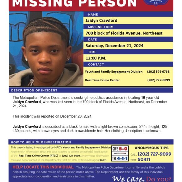 Urgent search for 16-year-old girl missing in washington d. C - photo licensed by shore news network.