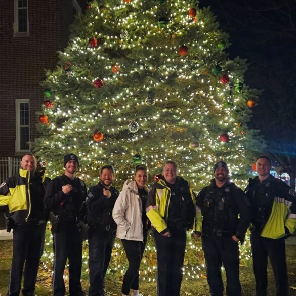 Glen burnie lights up the season with tree lighting and festive celebration - photo licensed by shore news network.