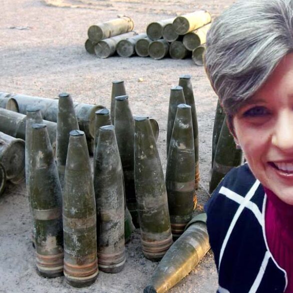 Joni ernst needs war in ukraine, not pete hegseth and she's protecting iowa's billion dollar war machine - photo licensed by shore news network.
