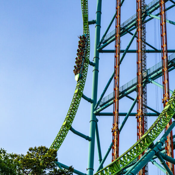 Guinness world record holder, new jersey's kingda ka, world’s tallest roller coaster to be demolished - photo licensed by shore news network.