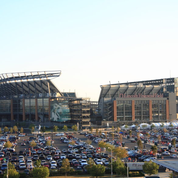 Young eagles fans cited for underage drinking outside lincoln financial field - photo licensed by shore news network.