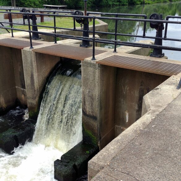 New jersey dep says accidental chemical discharge into central jersey water system, stinky water pose no health risks to humans - photo licensed by shore news network.