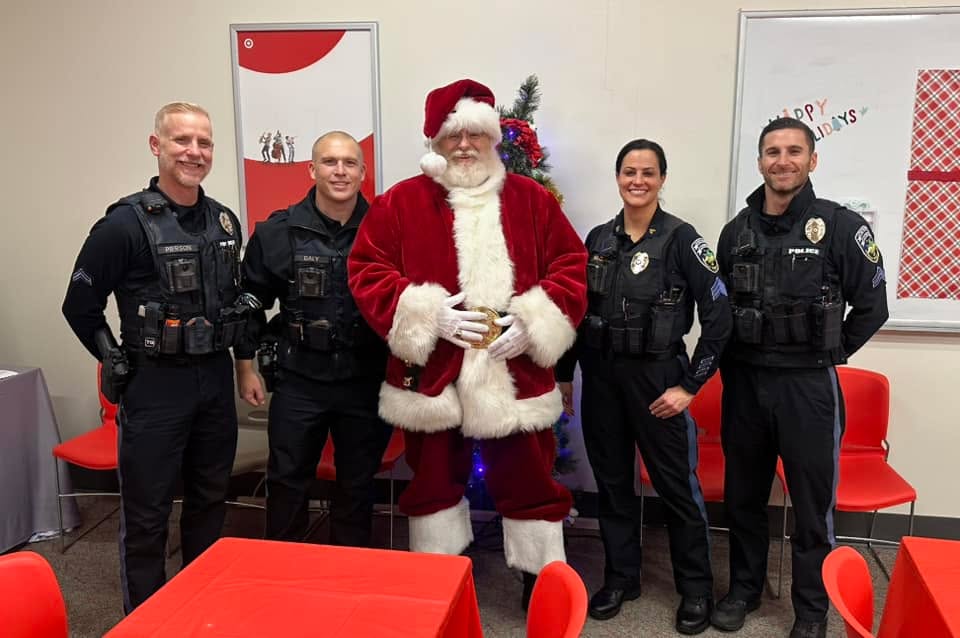 Tinton Falls police spread holiday cheer with annual Shop with a Cop event
