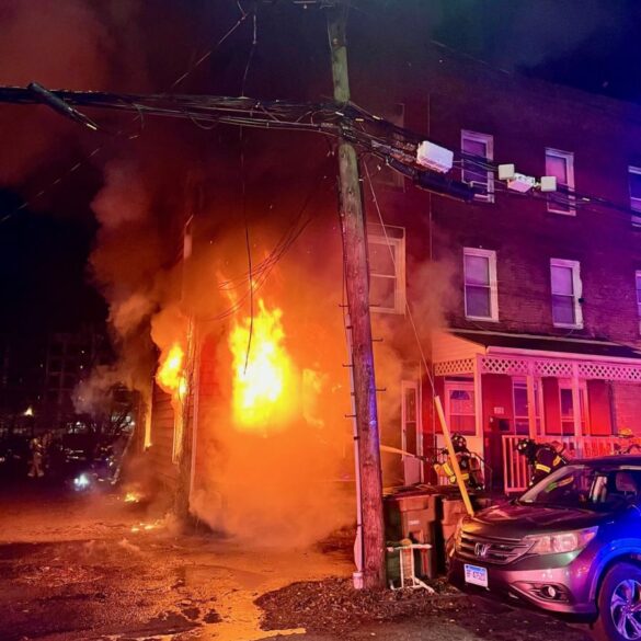 Stamford man critically injured in early morning clinton avenue fire - photo licensed by shore news network.