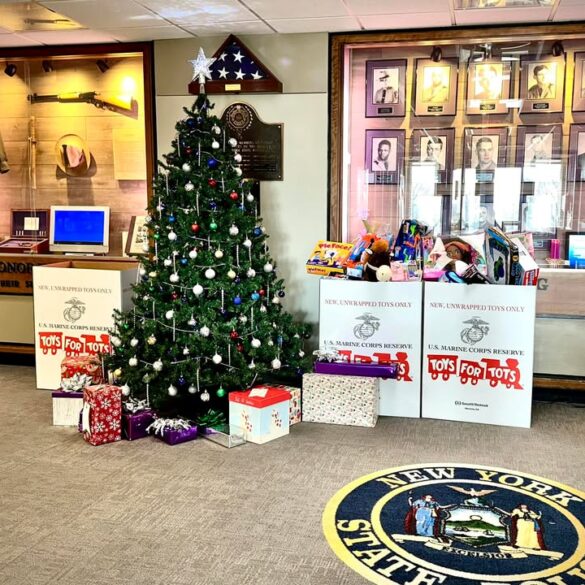 Walmart donation fuels toys for tots effort in middletown - photo licensed by shore news network.