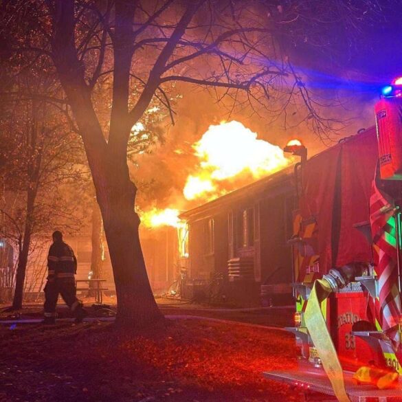 Fire rips through whiting quadplex, residents escape unscathed - photo licensed by shore news network.